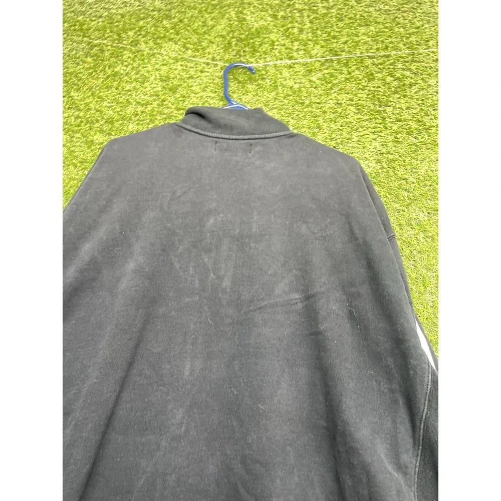 Polo Ralph Lauren Full Zip Sweatshirt Mens 3XLT Black Mock Neck Track Jacket